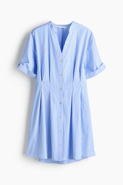Waisted shirt dress