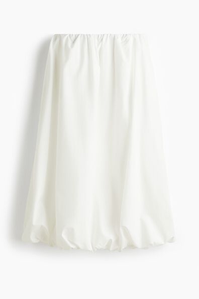 Bubble-hem skirt