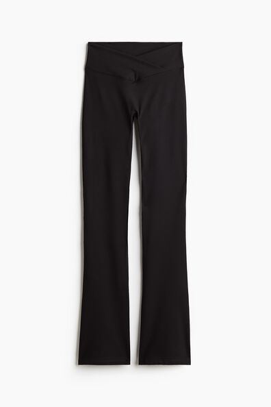 Flared sports leggings with SoftMove™