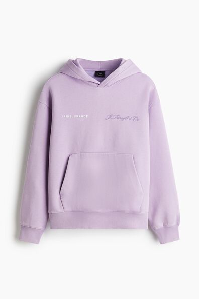 Loose Fit Printed hoodie