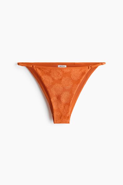 Printed bikini bottoms
