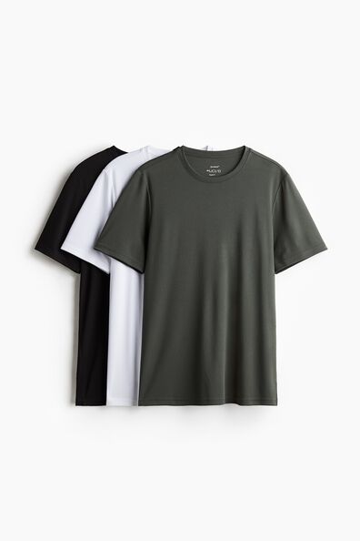 3-pack Regular Fit sports tops with DryMove™