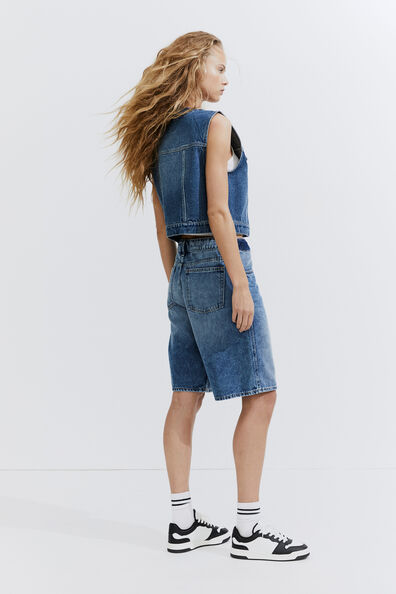 Denim waistcoat