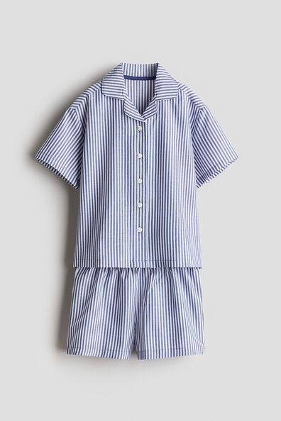 Cotton poplin pyjamas