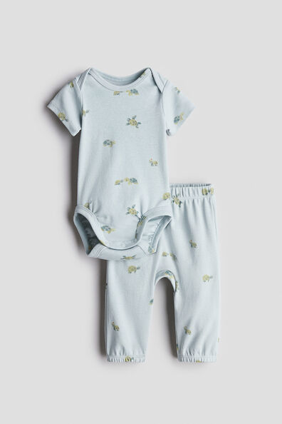 2-piece cotton jersey set