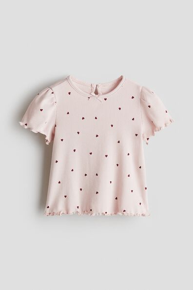 Printed cotton top