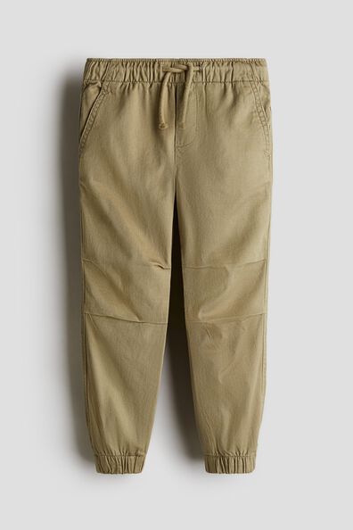 Twill joggers