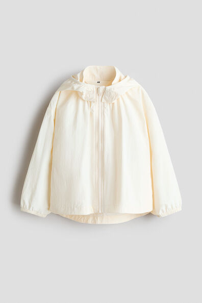 Hooded windbreaker