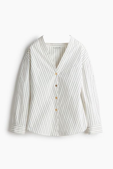 Yoke-detail shirt
