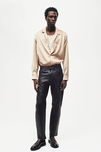 Regular Fit Satin resort shirt