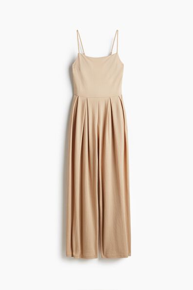 Pleated jumpsuit