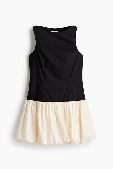 Bubble-hem dress