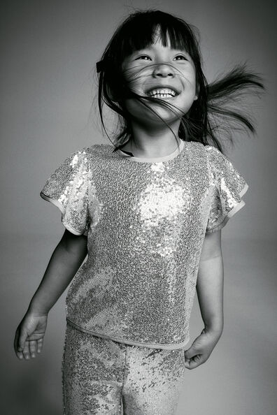 Sequined blouse