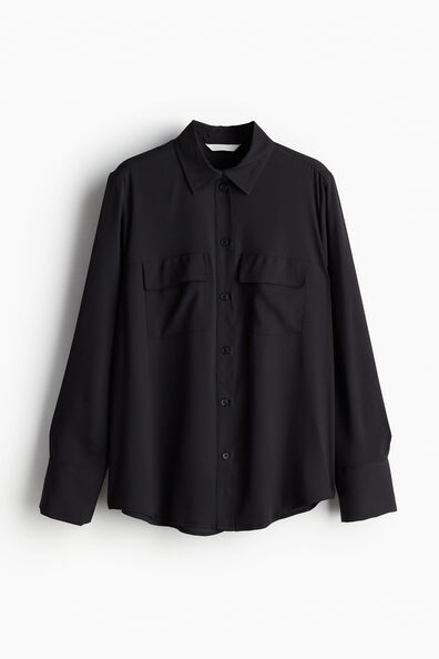 Crêpe shirt