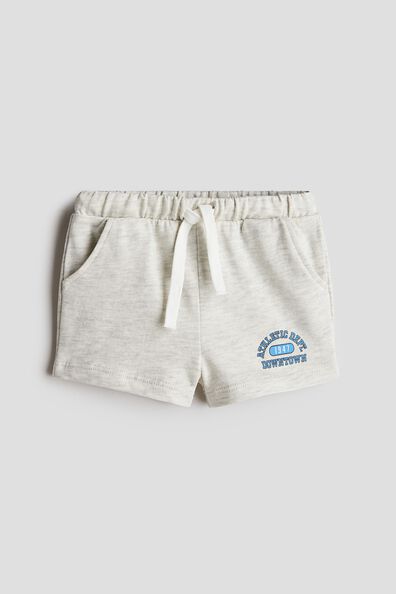 Printed sweatshorts