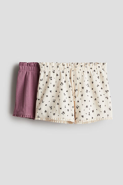 2-pack pull-on jersey shorts