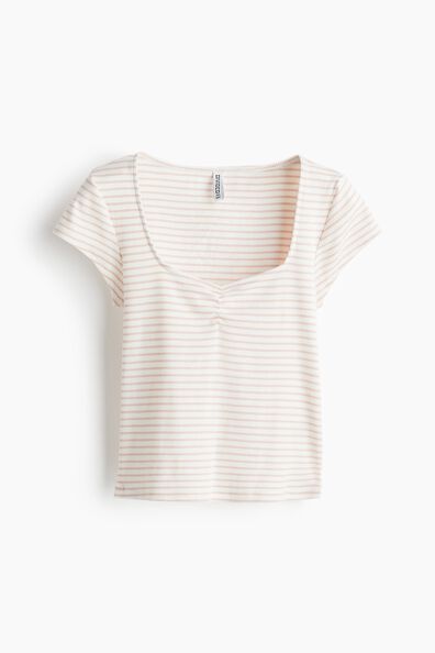 Ribbed T-shirt
