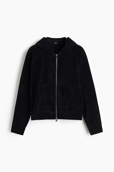 Relaxed Fit Zip-through hoodie