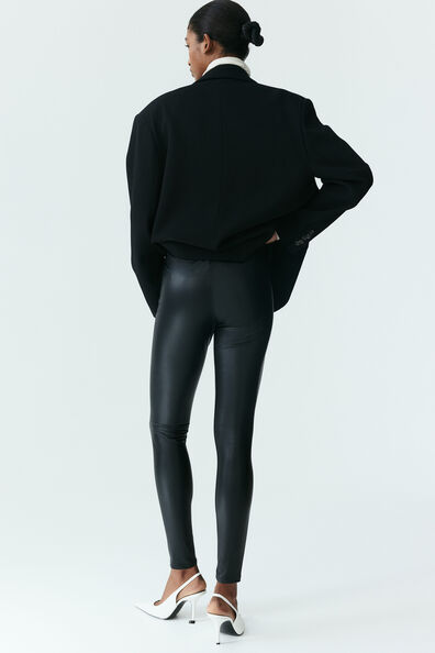 Coated leggings