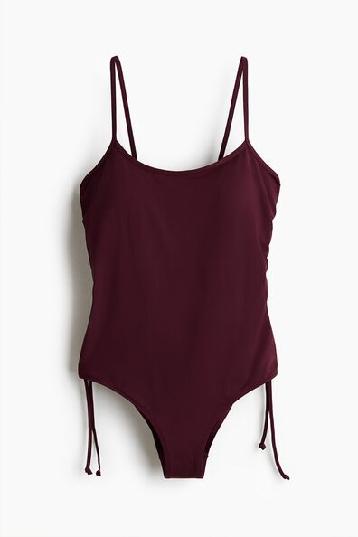 Padded-cup High Leg Swimsuit