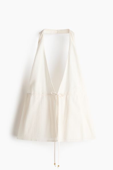 Viscose halterneck top