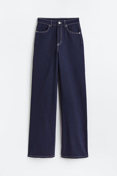 Name it NMFPOLLY WIDE PANTS - fuchsia pink/fuxia