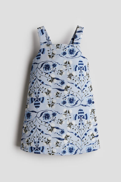 Jacquard-weave dress