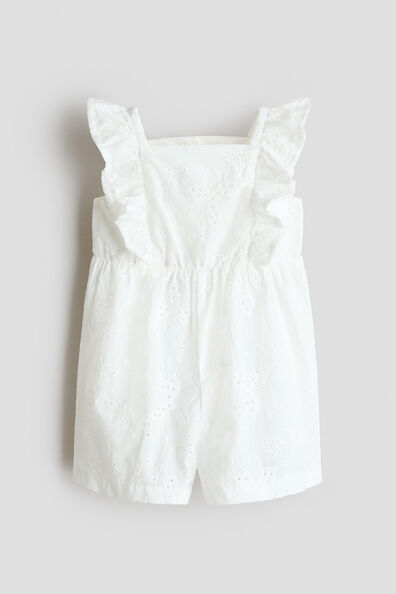 Cotton romper suit