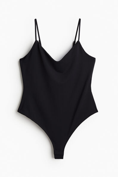 V-neck strappy body