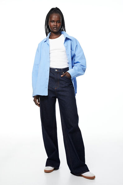 Oversized corduroy overshirt