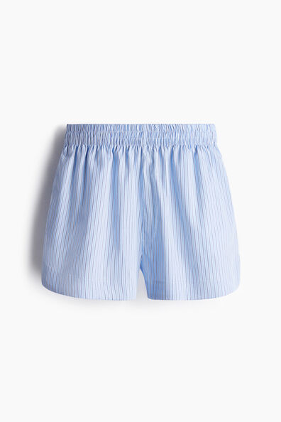 Poplin shorts