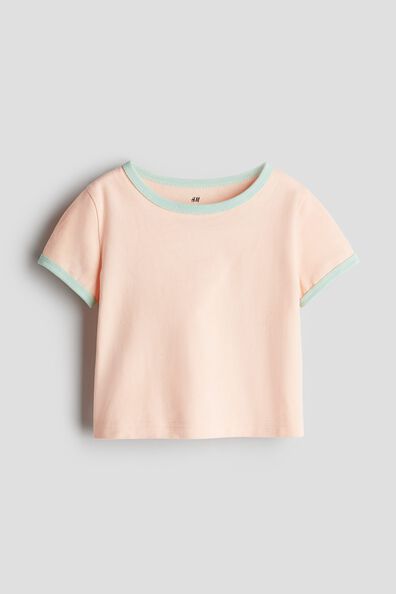 Cotton jersey top