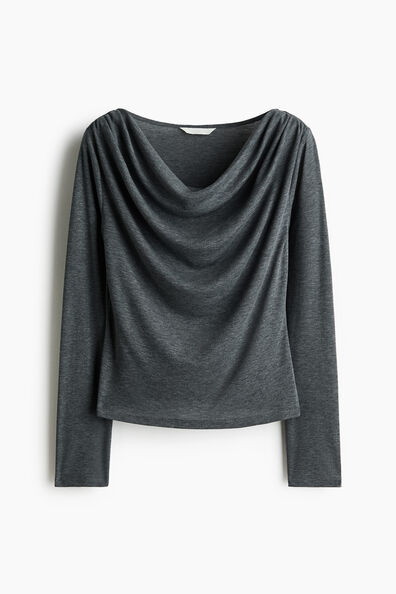 Draped top