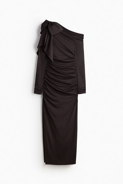 Bow-detail bodycon dress