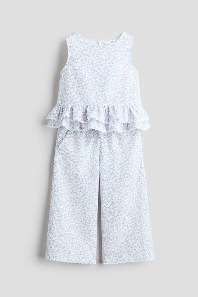 2-piece linen-blend set