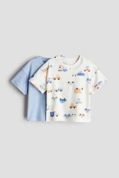 2-pack cotton T-shirts