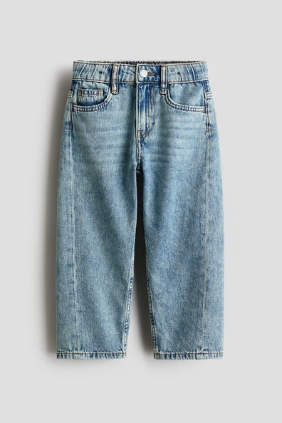 Loose Fit Barrel Jeans