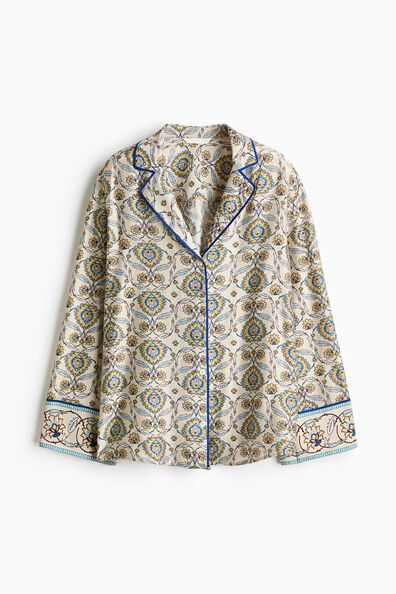 Poplin resort shirt