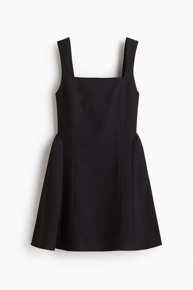Flared-skirt dress