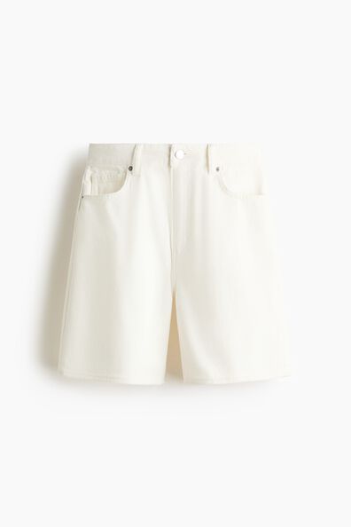 Denim Bermuda shorts