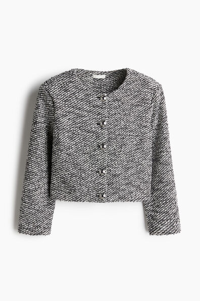 Bouclé cardigan