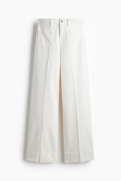 Wide High Jeans