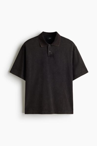 Loose Fit Cotton polo shirt