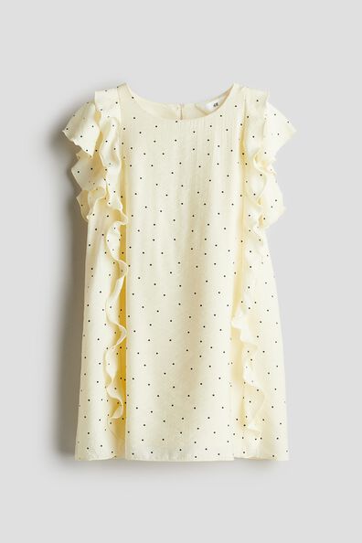 Frill-detail dress