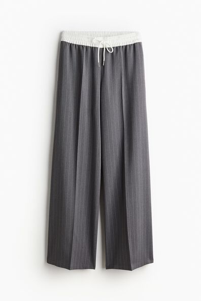 Wide pull-on trousers