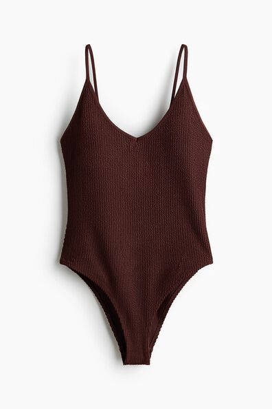 Padded-cup High Leg Swimsuit