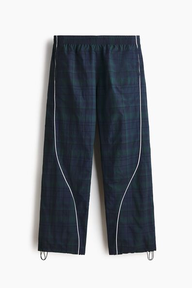 Relaxed Fit Nylon track pants
