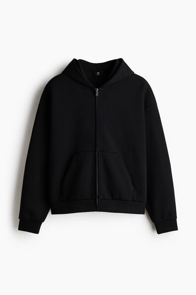 Oversized Fit Interlock Zip-through hoodie