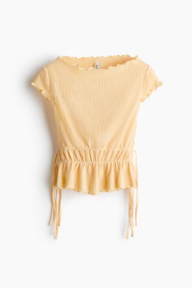 Smocked top