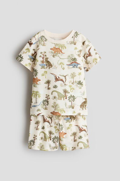 Printed cotton pyjamas